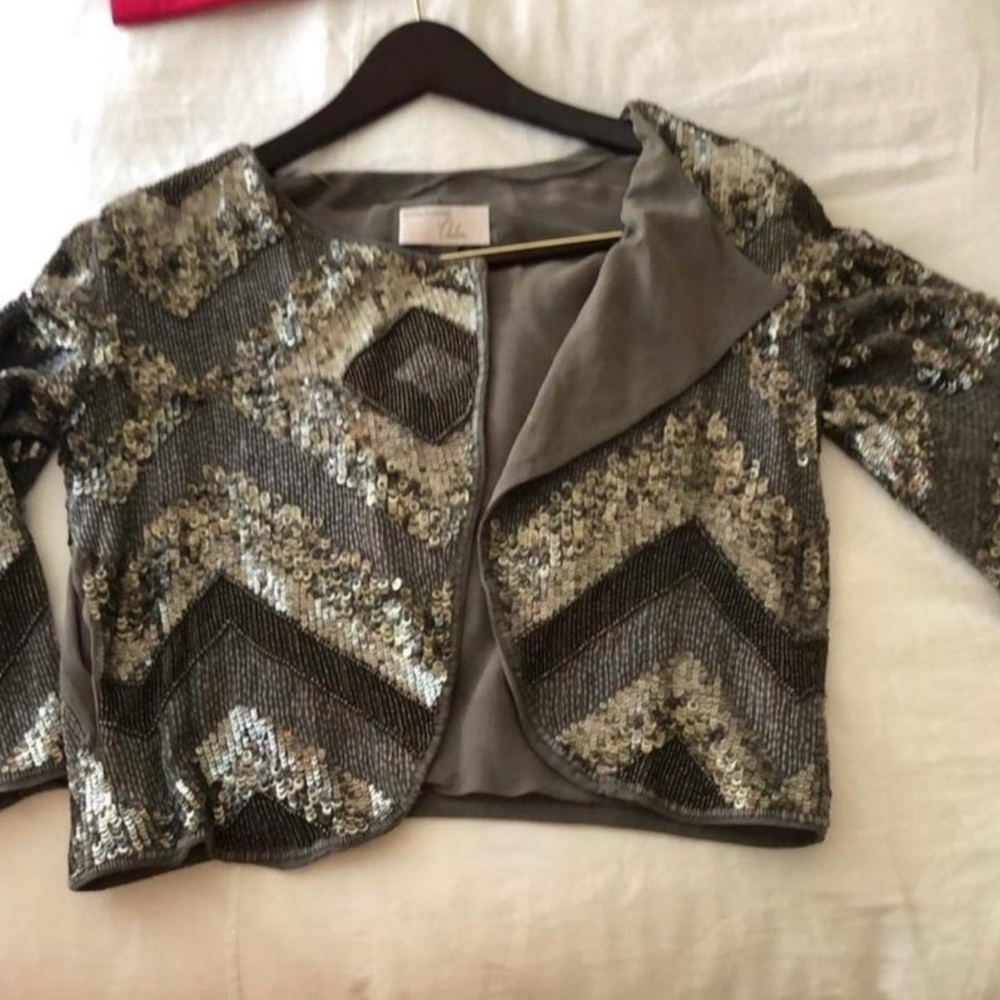 Olivia Palermo x Chelsea 28 Sequin Jacket
Size M
